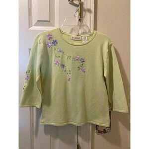 KC Parker Girls Floral Sweater
